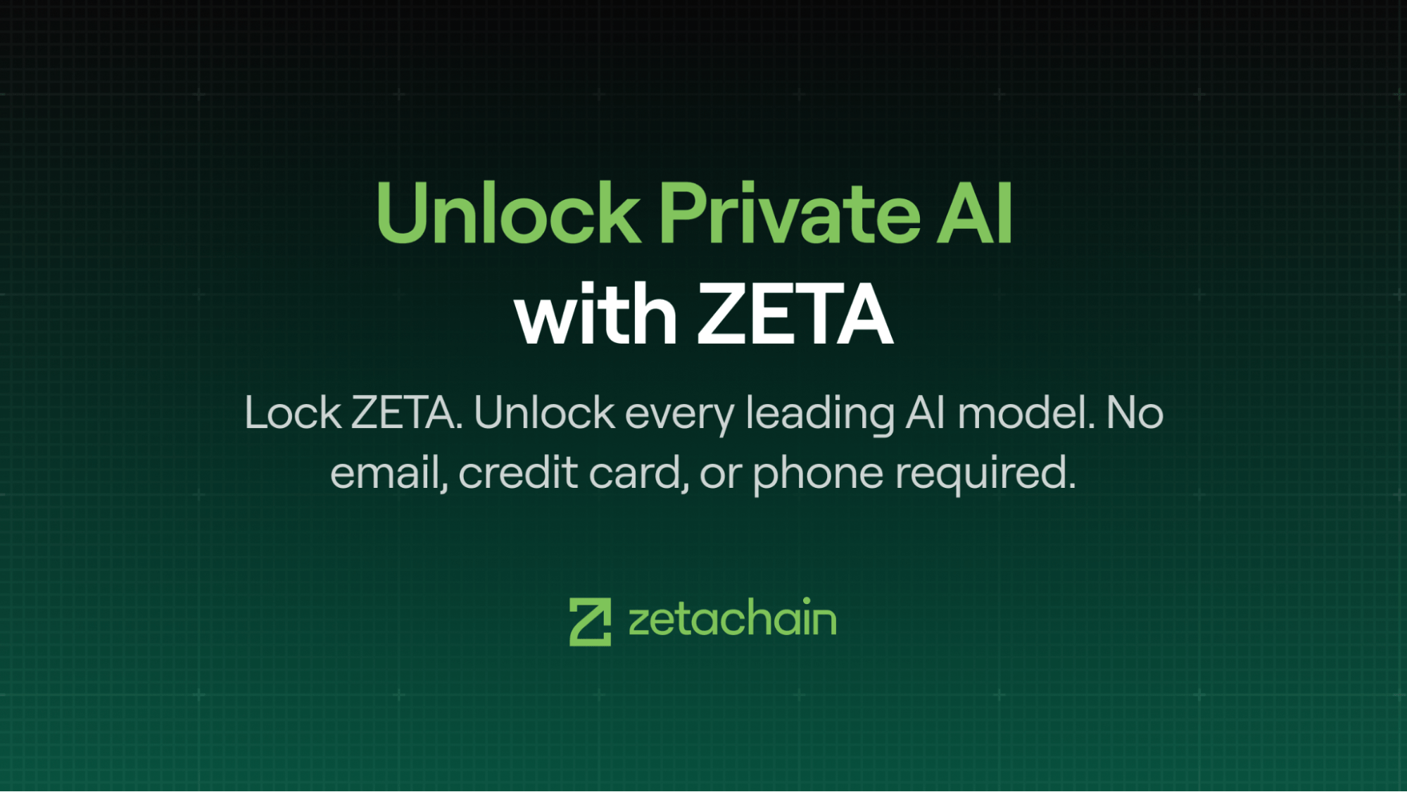 Introducing ZETA Access: Private AI Inference Without Giving Up Your Identity